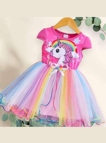 Short Sleeve Tutu Dress