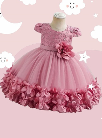Puffy Skirt Gauze Dress